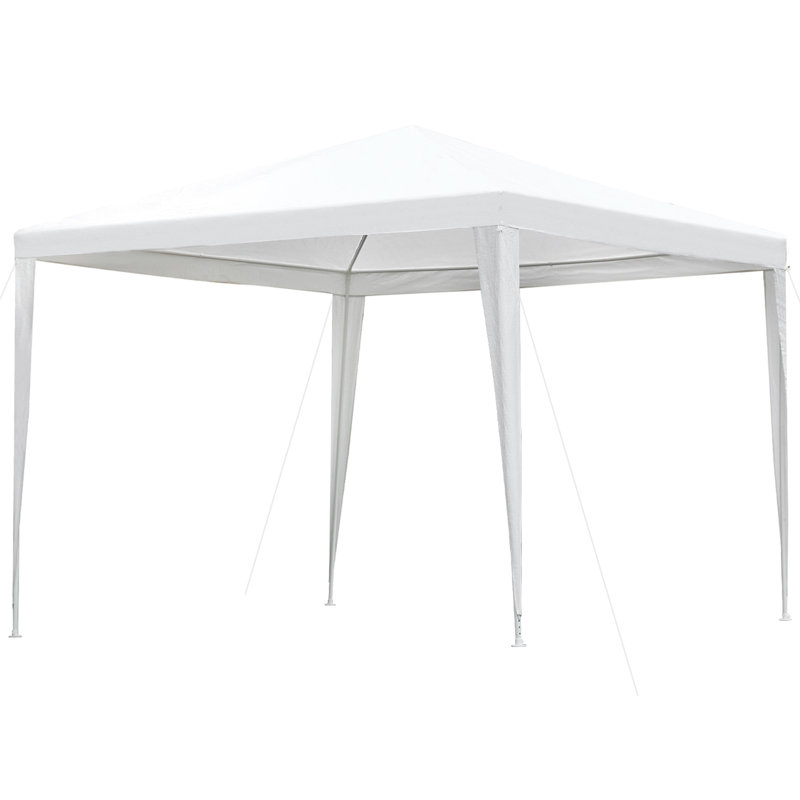 FDW 10' x 10' Outdoor Canopy Party Wedding Tent Garden Gazebo Pavilion